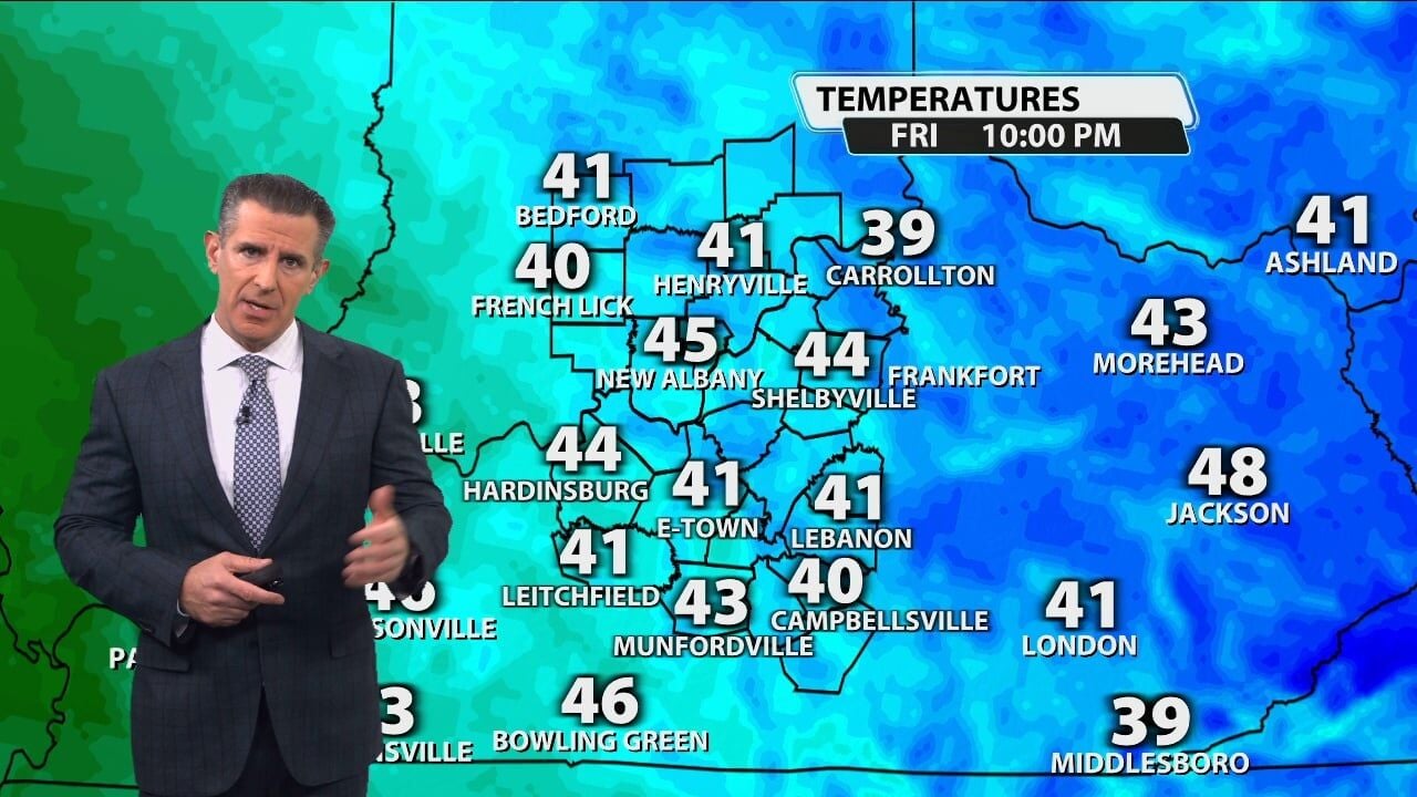 Marc Weinberg's Friday night forecast